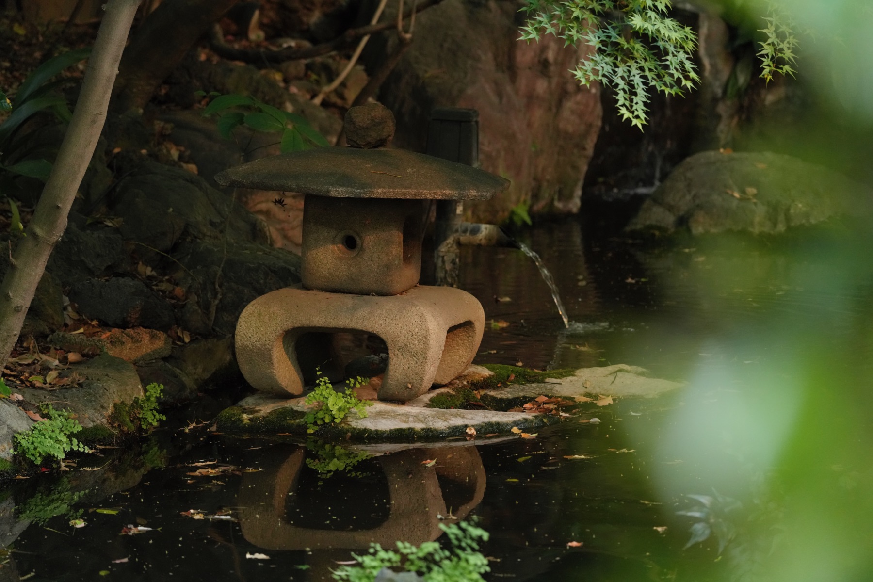石灯籠の写真