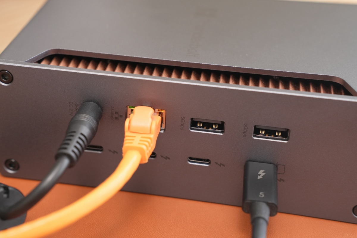 5GbpsのUSB Type-Cポート