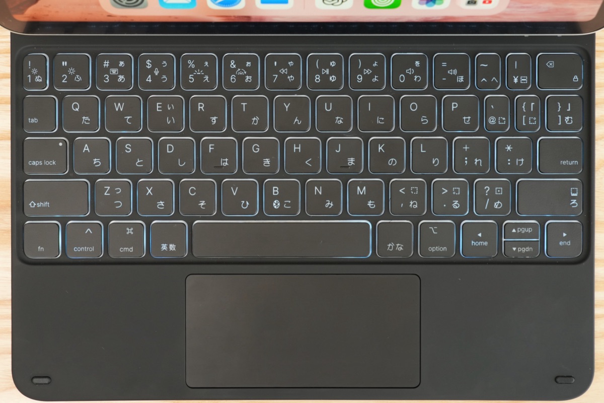 ESR マグネットキーボードケースのキー配列