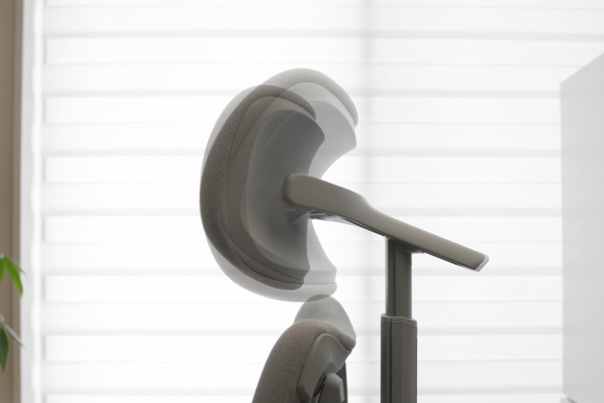 ヘッドレストの可動域(角度)