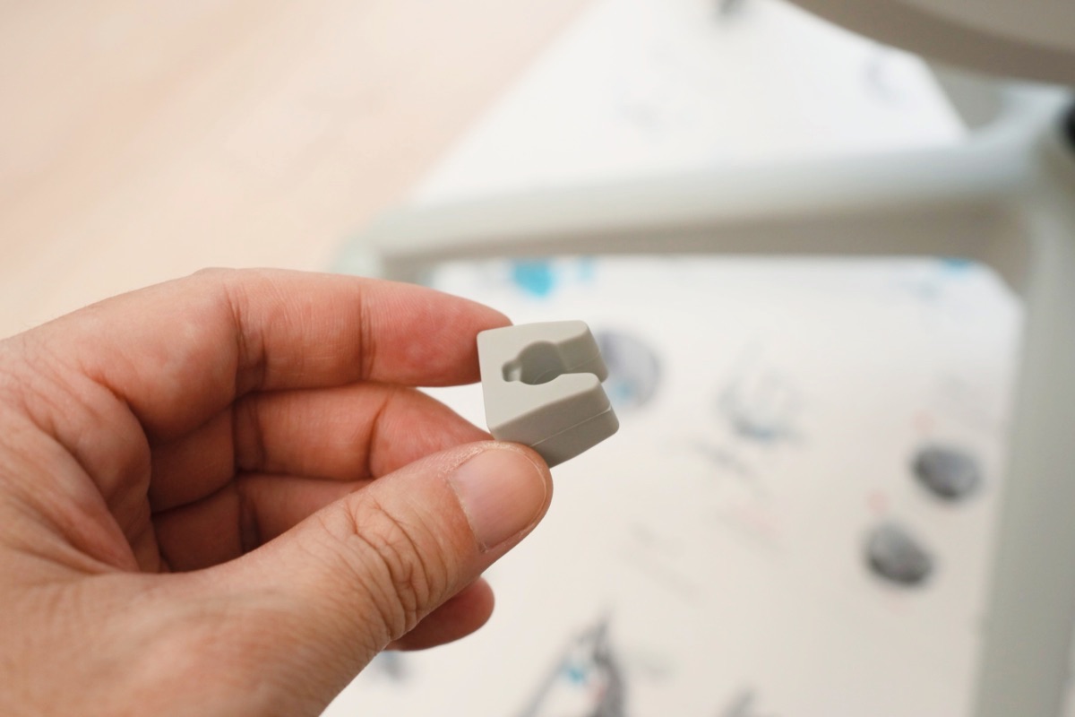 付属のゴムパーツ