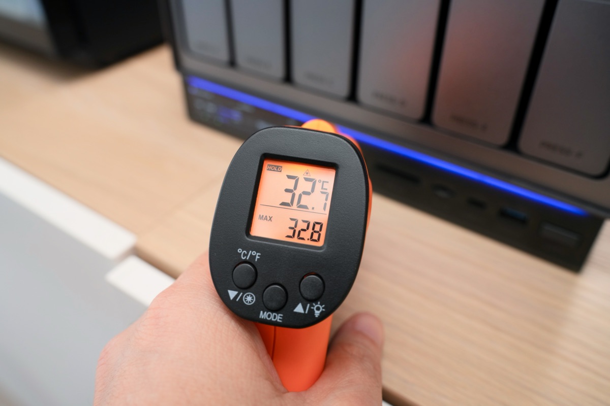 温度計測をする筆者