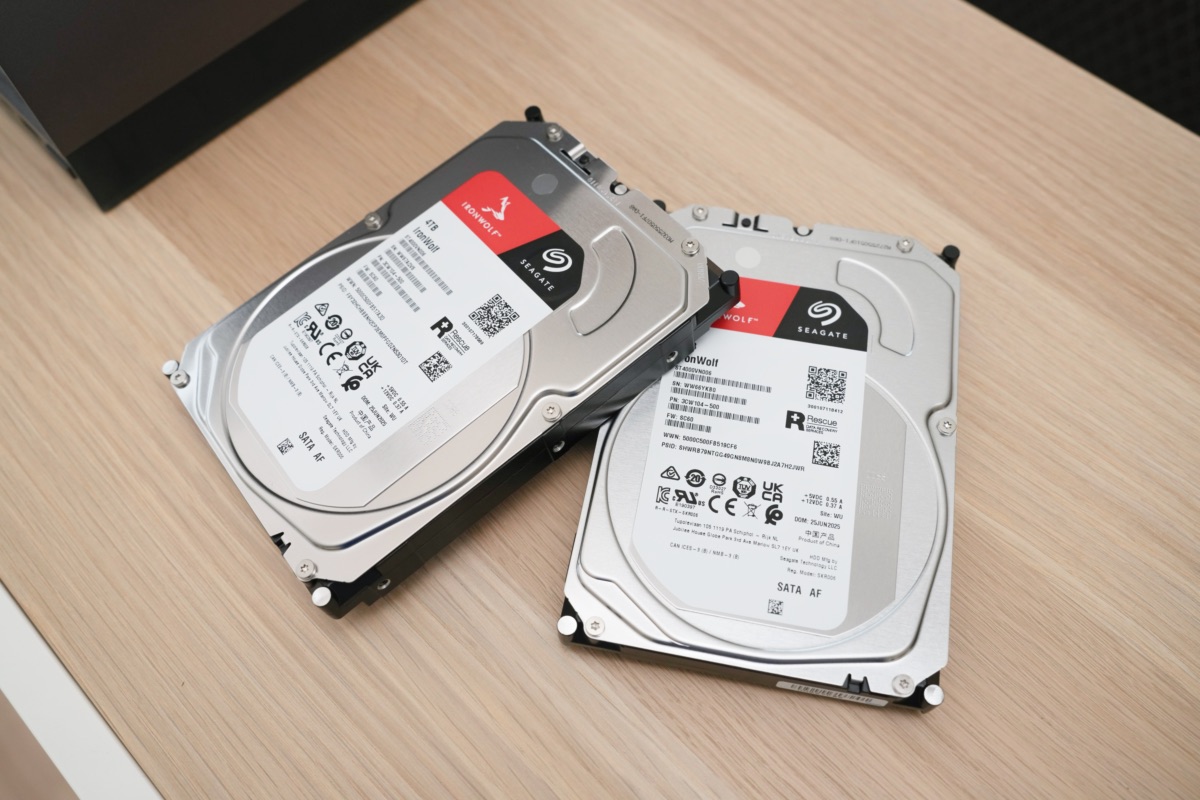 SeagateのIronWolf HDD