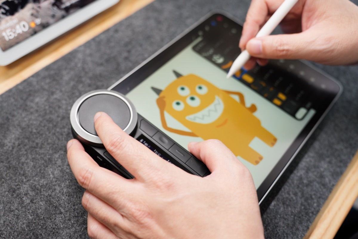 HUION Keydial RemoteはiPadに最適