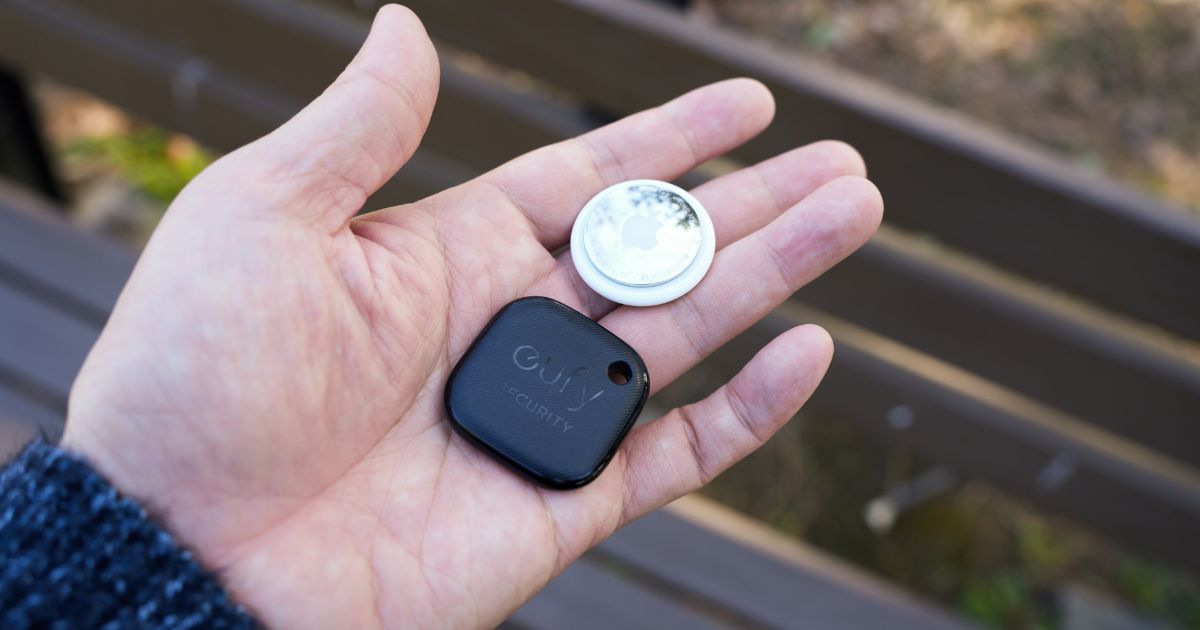 AirTag(第2世代)と、Eufy Security SmartTrack Link