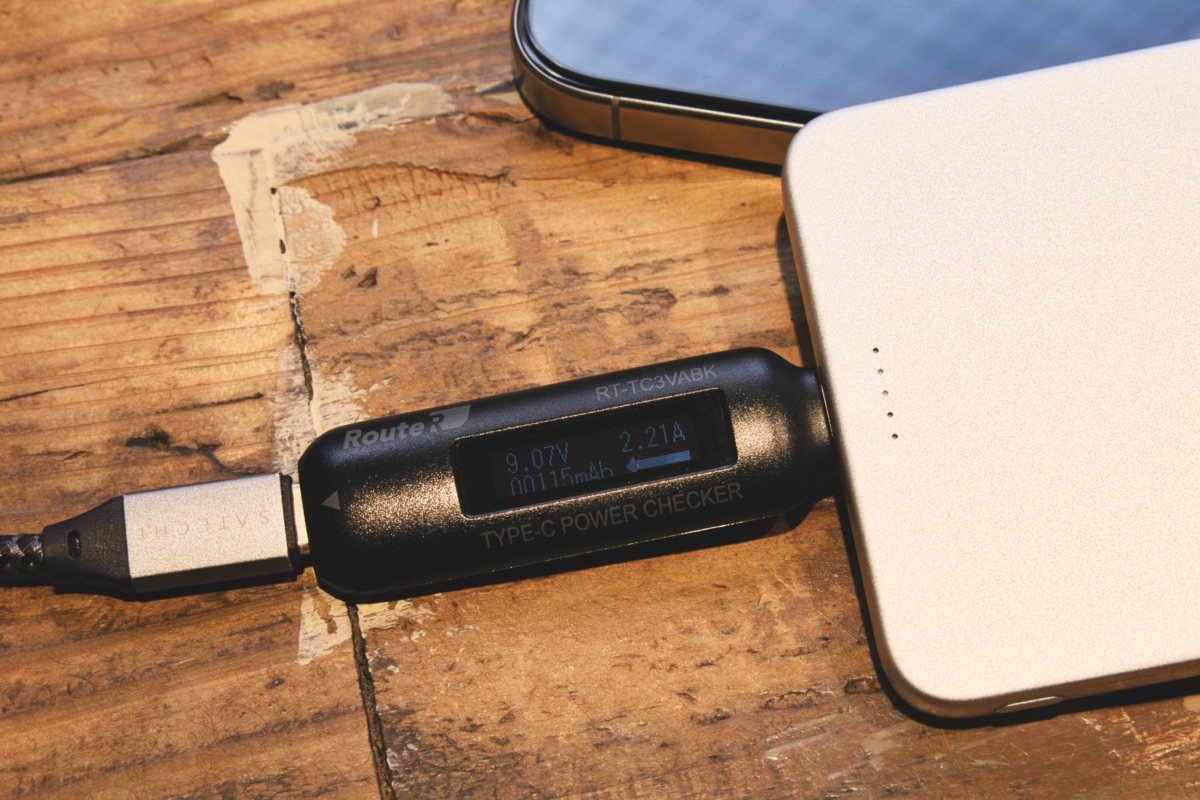 SMARTCOBY SLIM II USB-C有線充電出力（20W）