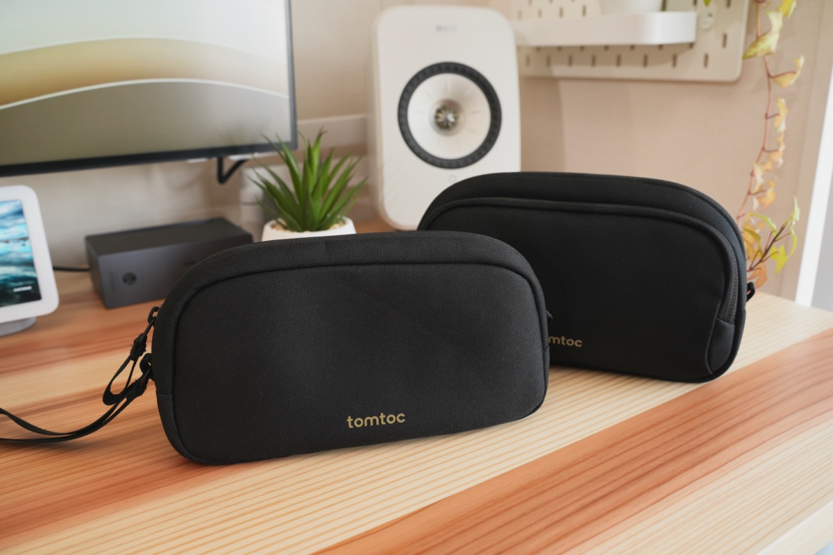 tomtoc ガジェットポーチ S/M の外観