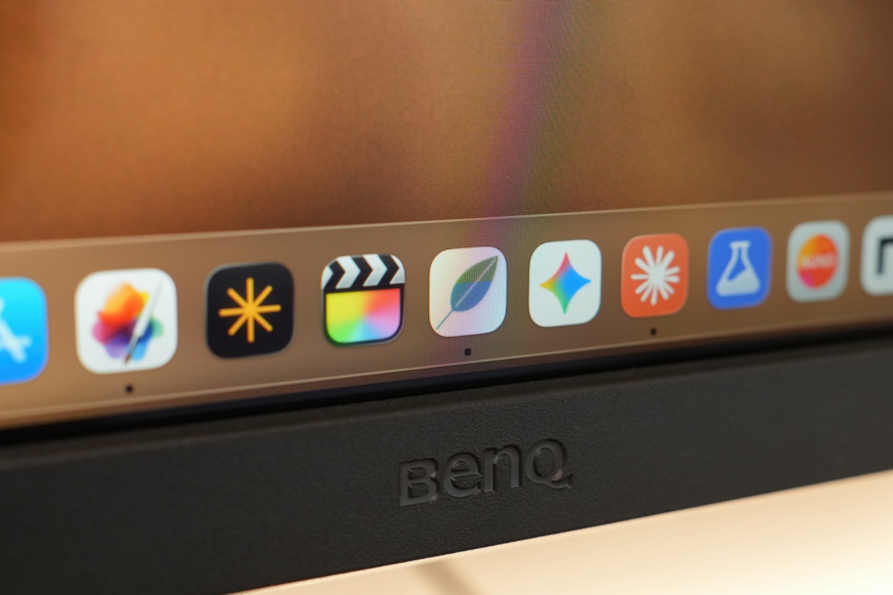 BenQ MA270Sに表示された粒子感の少ないアイコン