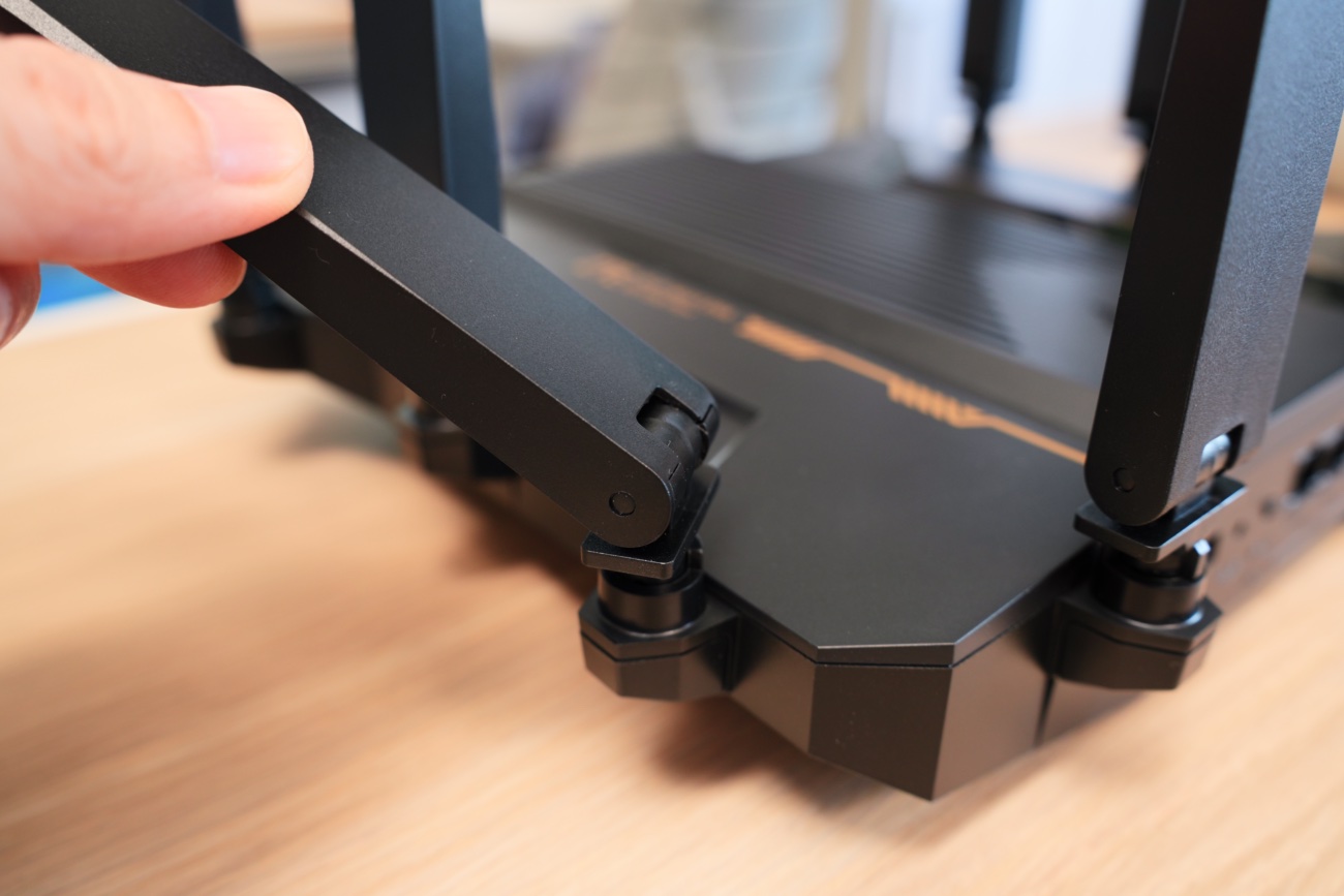 Inazuma BE7200 Pro+のアンテナ