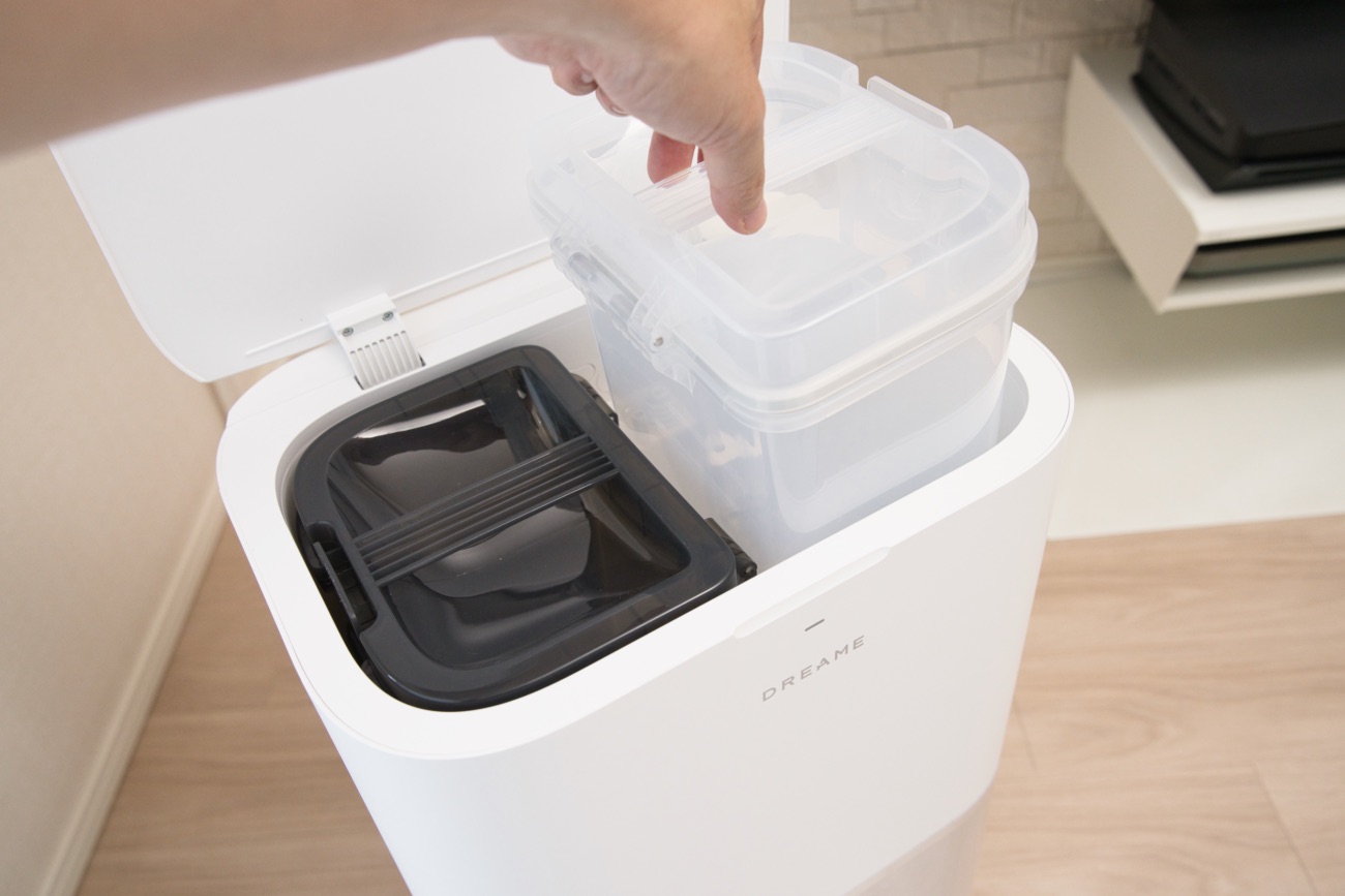Dreame L10s Ultra Gen 3ステーション内の給排水タンク