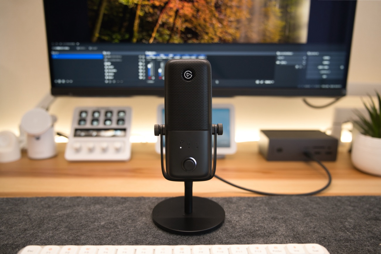 デスクに映えるElgato Wave:3 MK.2