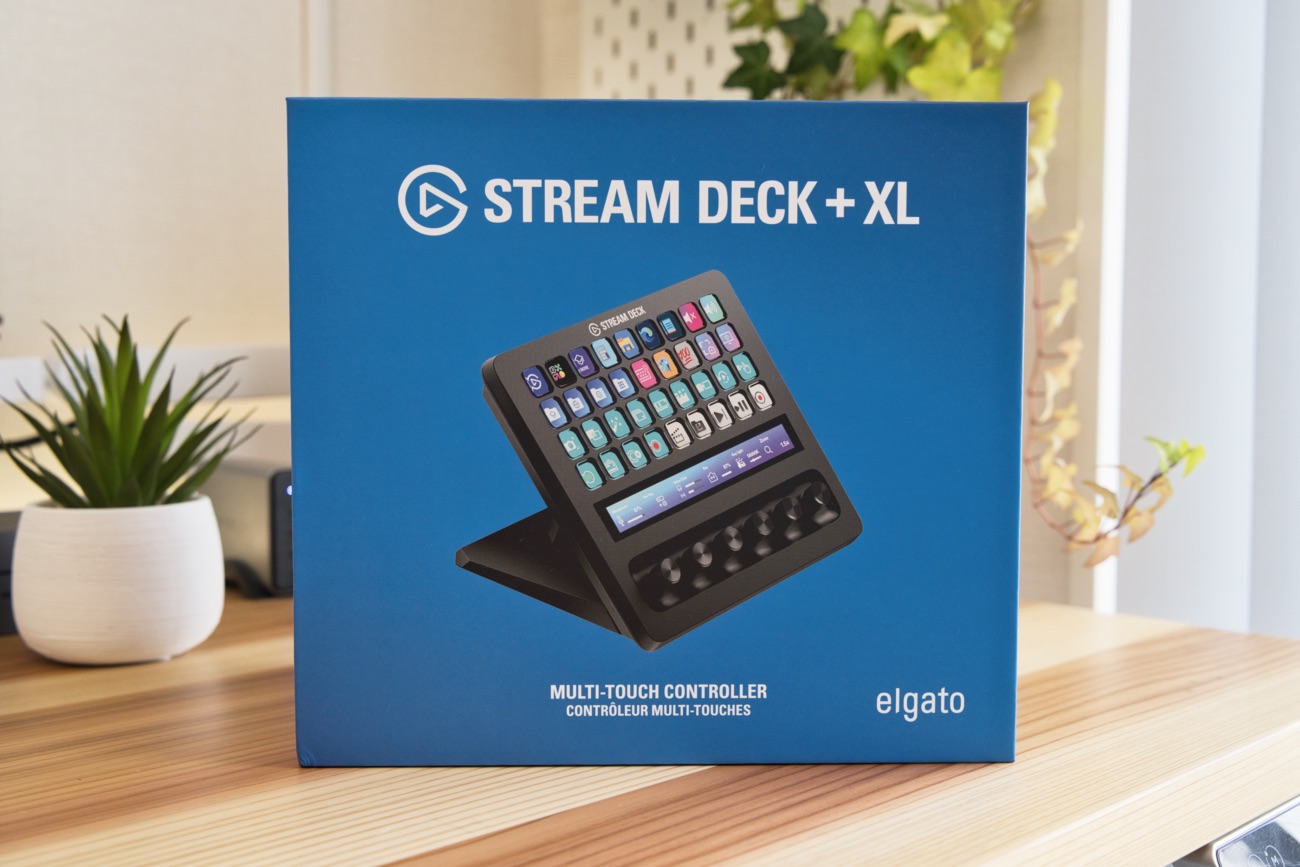Elgato Stream Deck + XLのパッケージ