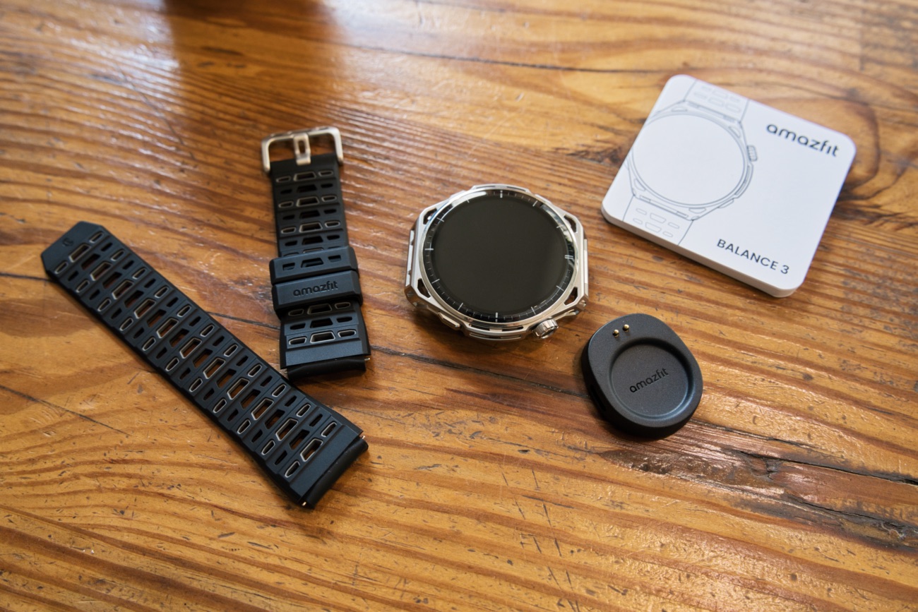 Amazfit Balance 3の同梱品一覧