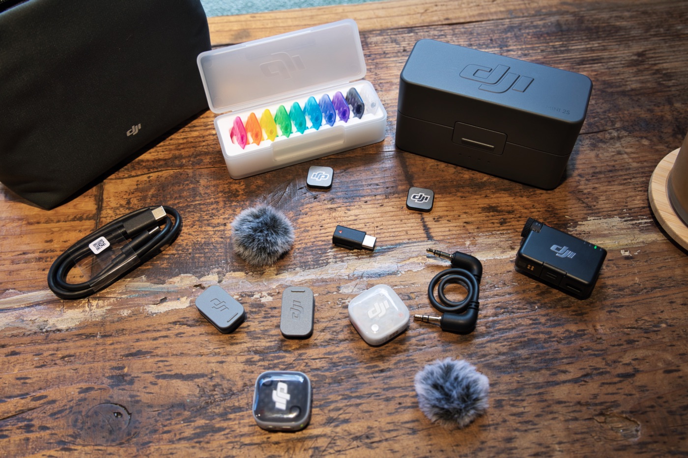 DJI Mic Mini 2Sの付属品一覧