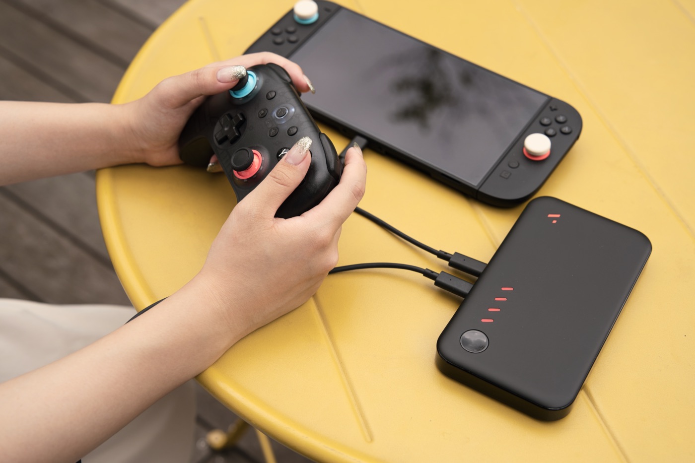 VITURE Pro 2とNINTENDO Switch2とVITURE × 8BitDo Ultimate 2C コントローラー