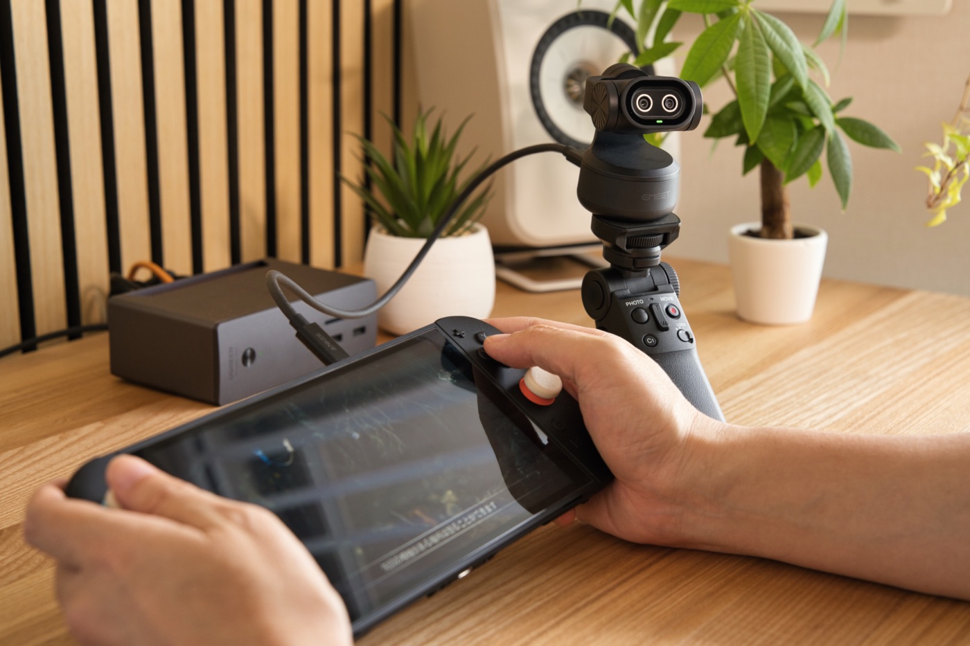 Switch2に接続したEMEET PIXY